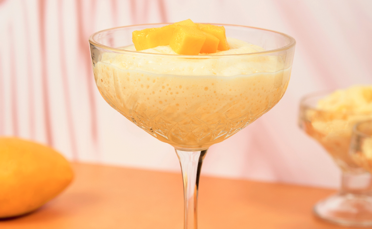 Espuma de mango