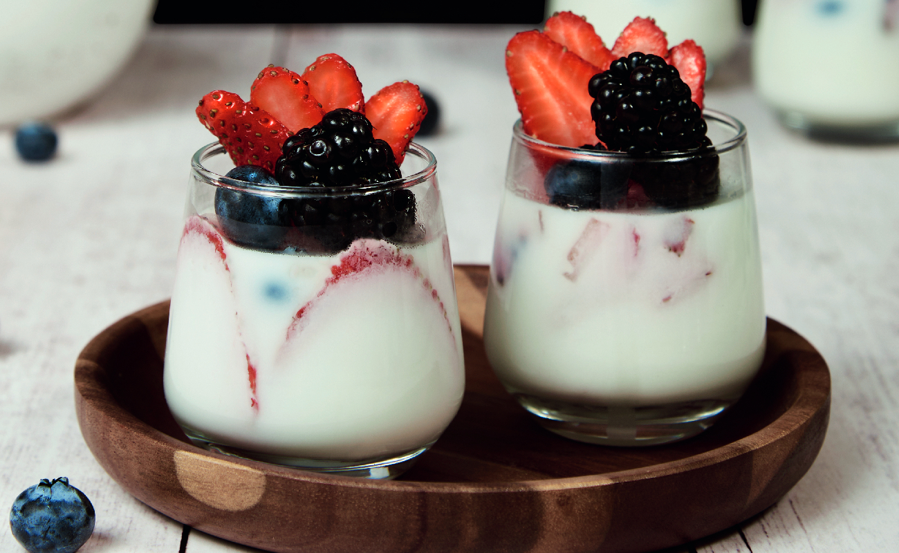 Gelatina de frutos del bosque